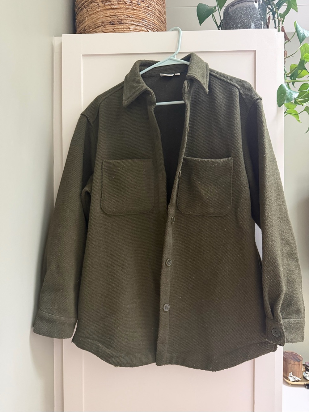 Oversized Green Shacket